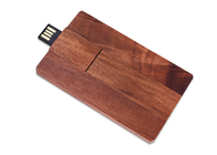 Multiple Function Custom Wood Usb Drives , Wooden Usb Stick Paper Box Packed