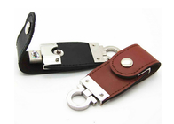 USB Factory supply Show Life Brand 8G 3.0 black color leather USB with customized logo and package