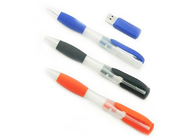 Factory supply customized 16G 2.0 Plastic Pen USB with printing logo for copying data on computer