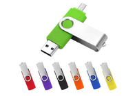 2g 3.0 Red Swivel OTG Usb Flash Drive For Android Smartphone Customized Logo