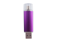 128g Purple Otg Usb Flash Drive With Color Printing Logo For Moblie Phone