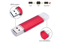 128g Purple Otg Usb Flash Drive With Color Printing Logo For Moblie Phone