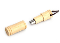 16 Gigabyte 3.0 Bamboo Usb Flash Drives With String High Loading Efficiency
