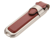 Mutiple Color Custom Usb Stick , Leather Type Usb Flash Memory Show Life Brand