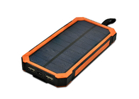 8000mAh Solar Mobile Power Bank , Mobile Solar Battery Charger For Phone