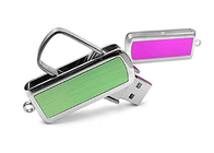 Keychain Type Blue Metal Usb Flash Drive Compatible 3.0 Interface