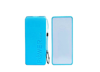 5200 Milliampere Two Section Abs Power Bank , Plastic Small Mobile Charger