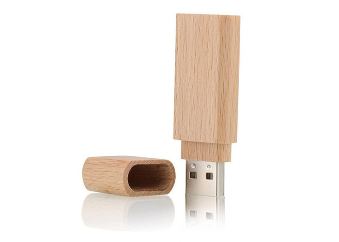16g 3.0 Maple Color Bamboo Usb Flash Drive With Laser Engraved Technology